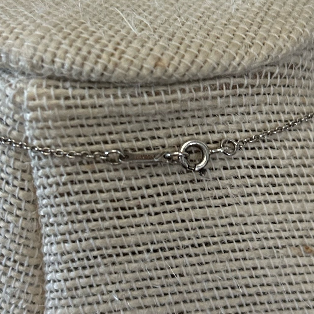 TIFFANY & CO. Elsa Peretti Open Heart Necklace Pendant Sterling Silver 925 - Picture 6 of 13
